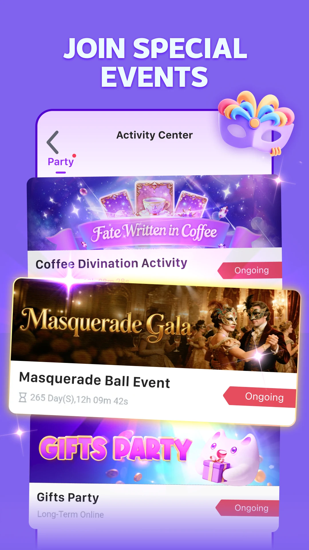Hiya Game – Party & Voice Chat screenshot